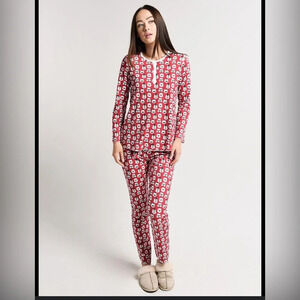 ROLLER RABBIT
Women's Bearry Holidays Pajamas sz L